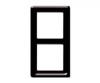 Cover frame 2gang frame, brown Cover frame 2gang frame, brown