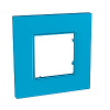 Unica Quadro Natura - cover frame - 1 gang - aqua
