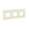 Unica Quadro - cover frame - 3 gangs, H71/V71 - stone